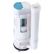 Toilet Push Button Valve Dual Flush Fill Valve, Flush Valve Height 8.26"(Incl...