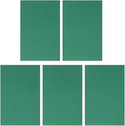 TEHAUX 5pcs Rubber Carving Blocks, 6 x 4 Inch Linoleum Carving Block Green Printing Carving Block Soft Linoleum Block for Printmaking Craft Project
