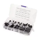 100Pcs Nylon Flat Washer Assortment Round Nylon Washers for Household