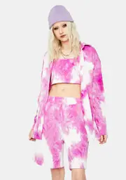 Flashing Bright Tie Dye Tank Set