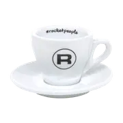 Rocket - Espresso Cup & Saucer "R" - 80ml - Single Cup