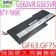 微星 電池-MSI BTY-M6K GS63VR,GS65VR,GS63VR-7RG MS-17B4,MS-16K3,GF63 8RD