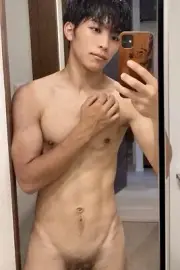 [D217] Handsome Man Cute Male Model Showing Off Body Physique Art Photography