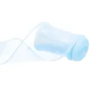 2.4 Inch 3 Yard Sheer Organza Ribbon Shimmer Chiffon Tulle Ribbons Blue