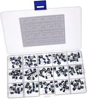 jojofuny 150 Pcs Trim Potentiometers -1m Ohm High Precision Resistor Breadboard Friendly