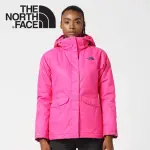 【THE NORTH FACE】女款 兩件式化纖外套《粉》戶外運動/防風透氣/364979M(悠遊山水)