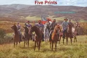 Bradley Schmehl - RECONNAISSANCE AT MCDOWELL - 5 Prints - S/N Civil War