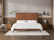 My Style Framed Headboard & Drawer Base - Super King / Gingerbread / Slimline Base