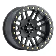Method MR406 UTV Beadlock 15x10 / 5+5/-2mm Offset / 4x156 / 132mm CB Matte Blac