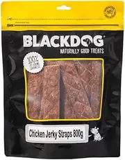 BLACKDOG Chicken Jerky Straps - 800g, All