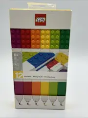 LEGO Markers Set Of 12 Brand New