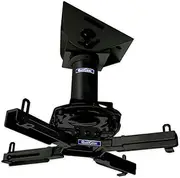 QualGear Pro-AV QG-KIT-VA-3IN-B Projector Mount Kit Accessory Vaulted Ceiling Adapter, 3" 1.5", Black