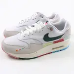 W NIKE AIR MAX 1 白綠 氣墊 運動鞋 女鞋 FQ0256-131