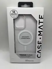 Case-Mate Tough Clear MagSafe Case For iPhone 16 Plus (6.7") - Crystal Clear