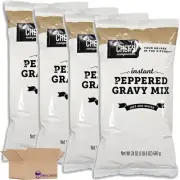 Instant Pepper Gravy Mix Value Pack 24 Ounce | Pack of 4