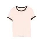 [Frame] Frame Crew-neck Cotton T-shirt S NEUTRALS