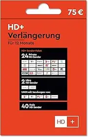 HD+ Extension for 12 Months, Red