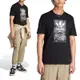 Adidas Camo Tongue Tee 男款 黑色 迷彩 休閒 日常 圓領 短T 短袖 II8156