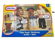WorkBench Toys Set Kids Work Desk Tools Boys Workshop Little Tikes Tough Playset