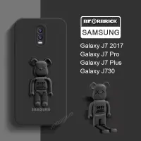 在飛比找蝦皮購物優惠-SAMSUNG 可愛的小熊支架支架手機殼三星 Galaxy 