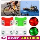 4x LED Boat Emergency Navigation Lights Jet Ski/Kayak/Canoe/Powerboat/Yacht 2024