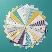 NEW Stampin' Up! MOOLIGHT Designer Series Paper Stack 4.5x6.5 Album Scrapbook