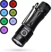 LED Rechargeable EDC Torch Super Bright High Lumen 4000 Lumen Pocket Small Flash