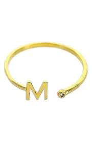 Panacea Initial Ring in Gold-M at Nordstrom One Size