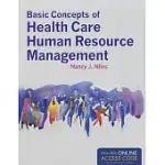 BASIC CONCEPTS OF HEALTH CARE HUMAN RESOURCE MANAGEMENT