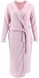 [FIL] Women's Flannel Fleece Dressing Gown Bath Robe Super Soft Plush