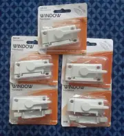 Prime-Line White Zinc Sash Lock 5 pk Lot Window Hardware