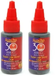 2X Salon Pro 30 Sec Super Hair Bond Glue 1 fl. oz 30 mL Professional Speed