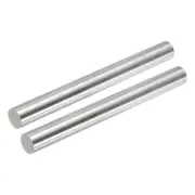 2Pcs 304 Stainless Steel Round Rods 25mm x 250mm for RC DIY Craft Tool
