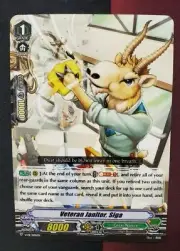 4x Veteran Janitor, Siga V-PR / 0196EN Cardfight TCG Promo Mint