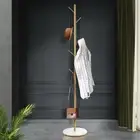 Coat Rack Stand with Marble Base, Free Standing Hat Rack Stand, Heavy Duty Coat
