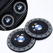for BMW Car Cup Holder Coaster,Auto Cup Holder Insert Coaster for BMW 1 3 5 6 Series X1 X3 X7 X5 X6 Z4 7 M Series, Non-Slip Car Drink Holder Coaster, Black, -benchi