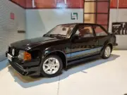1:18 Ford Escort RS Turbo Mk3 III 1984 Black Detailed Diecast Model Car Sunstar