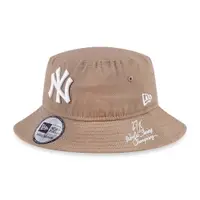 在飛比找PChome24h購物優惠-【NEW ERA】女 漁夫帽 MLB 紐約洋基 卡其-NE1