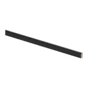 New IKEA KUNGSBACKA Chamfer Deco Molding Strip Black Anthracite 87” 903.373.28