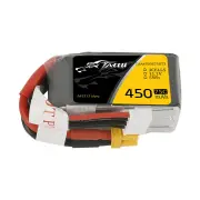 TATTU 3S 11.1V 450mAh 75C 3S1P Lipo Battery XT30 Plug for 90mm to 150mm Multirotor RC FPV Racing Drone
