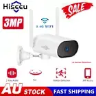Hiseeu 3MP Pan 180° Wireless Security Camera Outdoor Home Wifi Security Camera