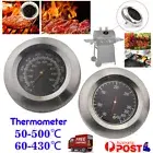 50-500℃ Barbecue Thermometer with Oven, Pit Temp Gauge, for BBQ Smoker and Grill