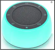 Jack & Rose White Noise Machine Baby, Baby Sound Machine Kids with Night Light,