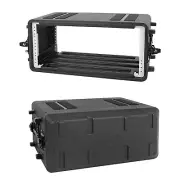 4U Rack Case, Rack Amplifier Case, Pro-Audio PA DJ Flight Road Travel Mount C...