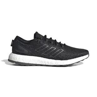 【adidas 愛迪達】Pureboost 男鞋 黑色 經典 避震 運動 休閒 慢跑鞋 HP2622