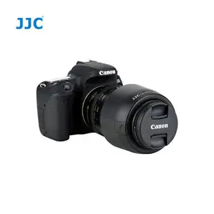 JJC佳能Canon副廠相容原廠ET-65III遮光罩LH-65III適EF 85mm f1.8 100-300mm f4.5-5.6 f2 USM