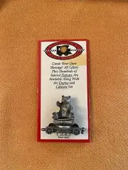 Panda Bear | FORT PEWTER | Lasting Expressions Train Miniature - New Old Stock