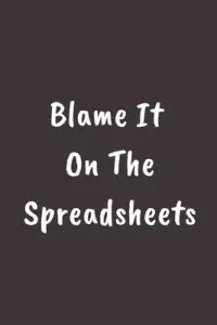 在飛比找博客來優惠-Blame It on the Spreadsheets: 