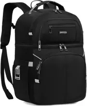Cooler Backpack,Double Deck Leakproof Cooler Bag,Insulated Backpack Cooler Lunch