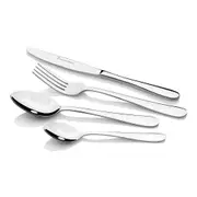 Stanley Rogers Albany Stainless Steel 40-Piece Cutlery Set with Triple Riveted Steak Knives - Robins Kitchen